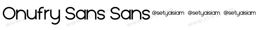 Onufry Sans Sans字体转换